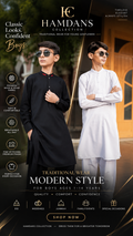 Combo Of Premium Black & Grey Shalwar Kameez | Wash & Wear |