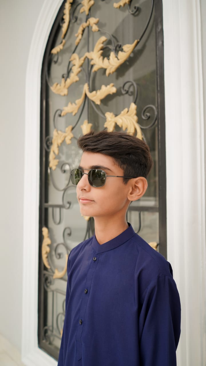 Combo Of Premium Black & Navy Blue Shalwar Kameez | Wash & Wear |